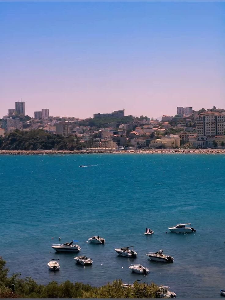 The Mediterranean bay and city of Annaba