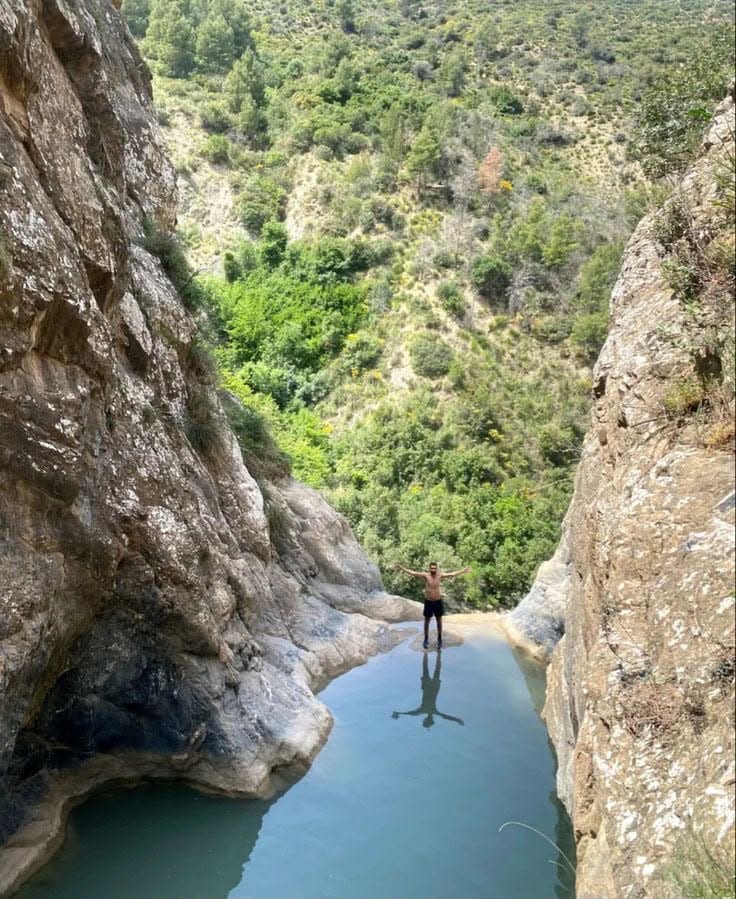 Gorges in the Atlas mountains near Blida