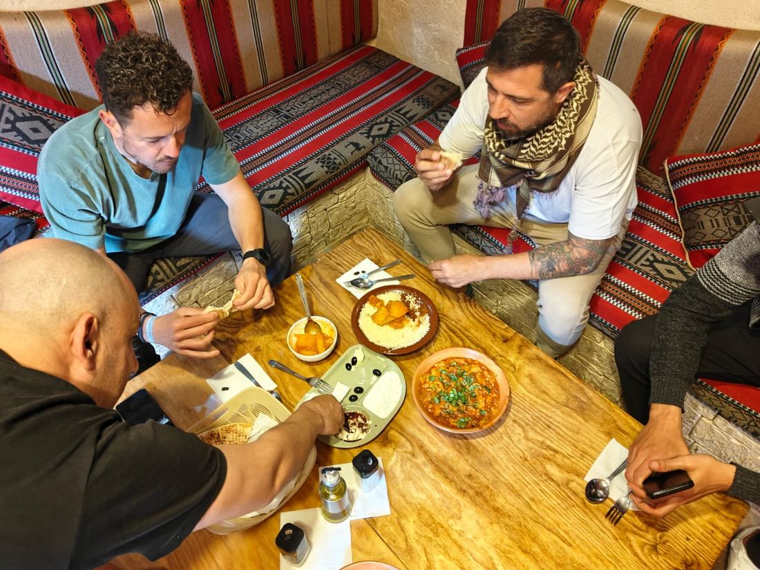 An Algeria Compass traveller on tour in Algeria