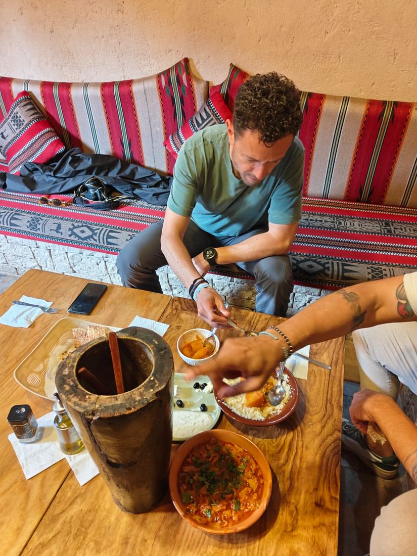 An Algeria Compass traveller on tour in Algeria