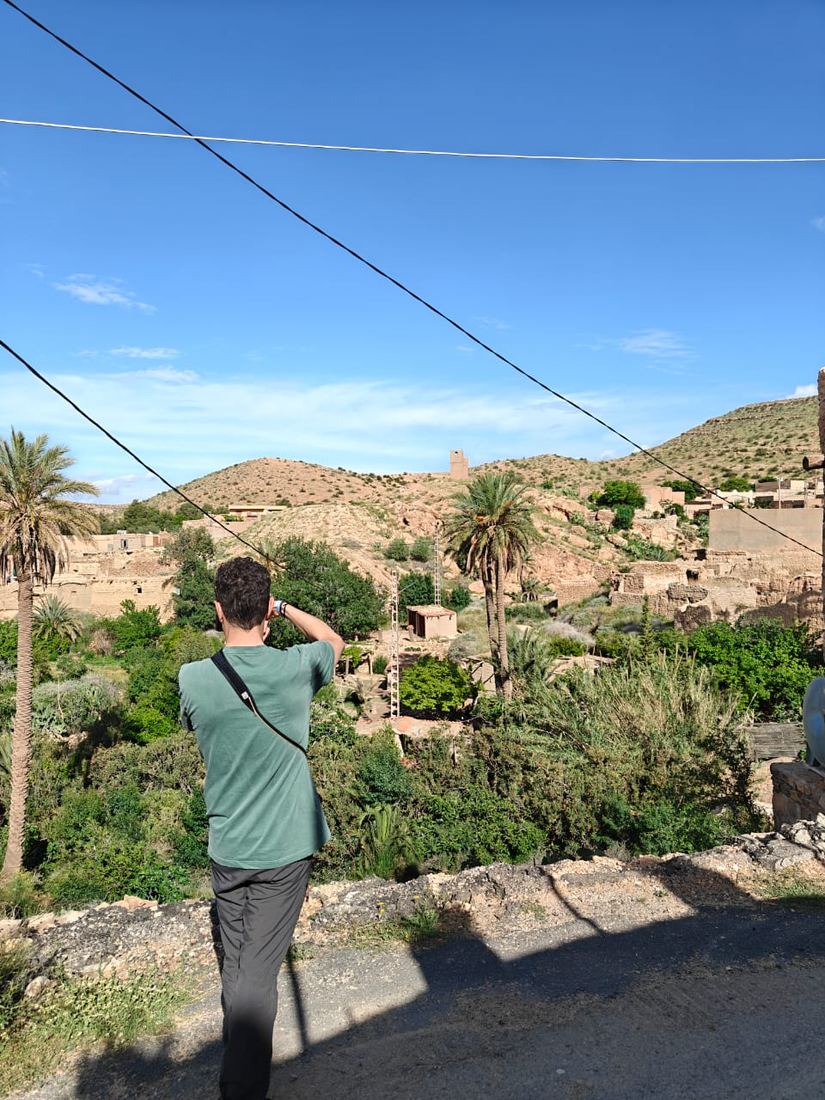 An Algeria Compass traveller on tour in Algeria