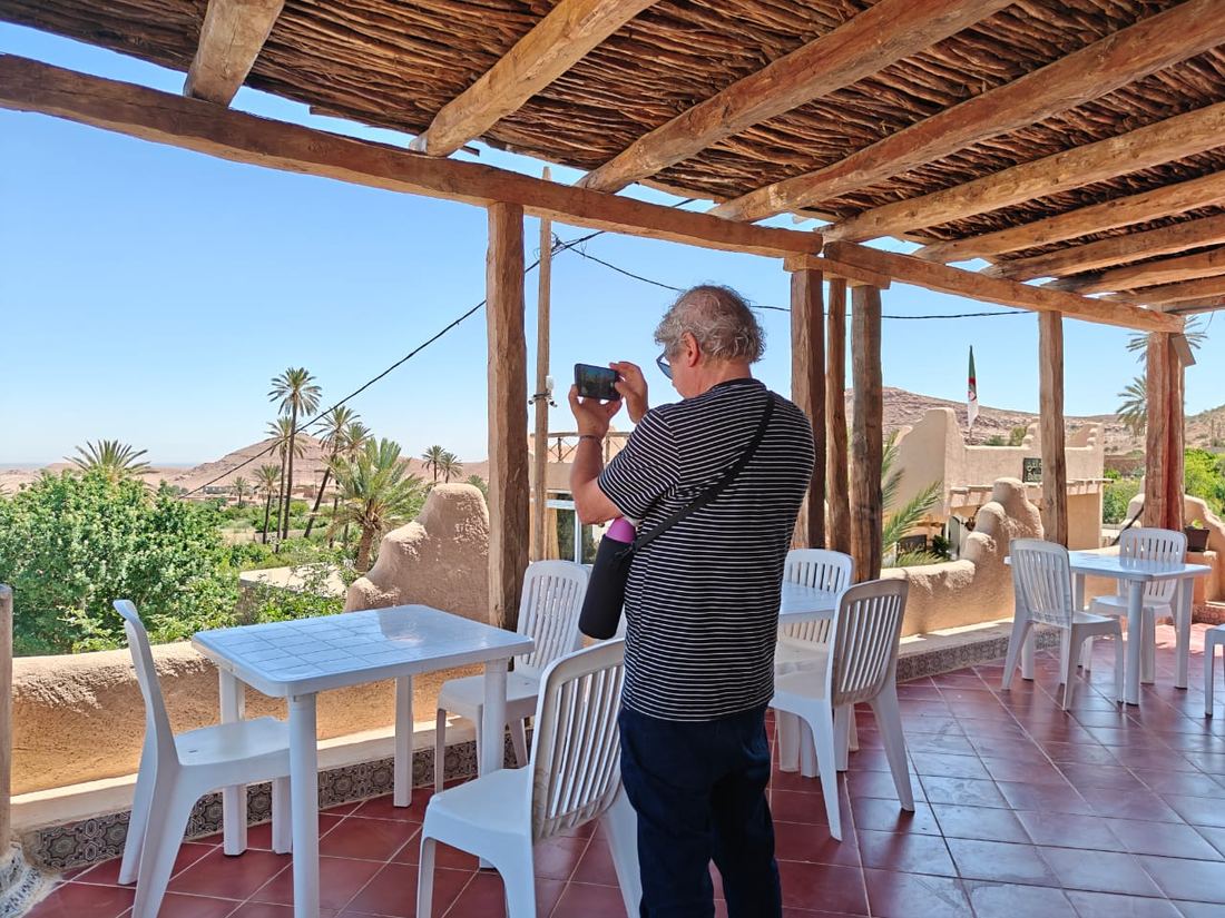 Algeria Compass guests exploring Algeria