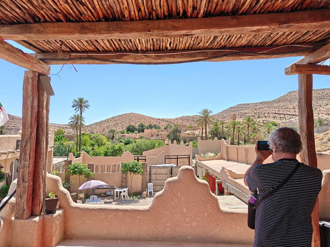 Algeria Compass guests exploring Algeria