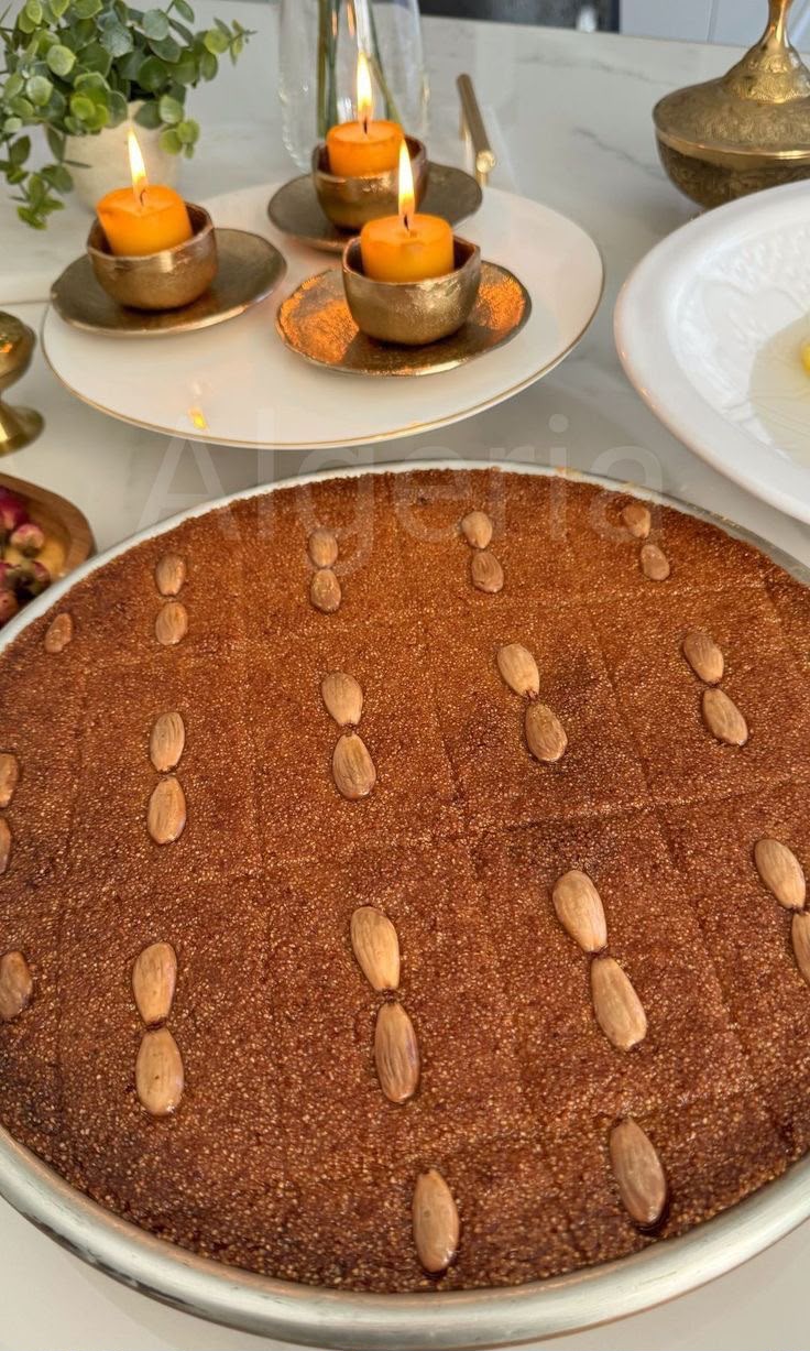 Qalb el louz — Algerian pastry