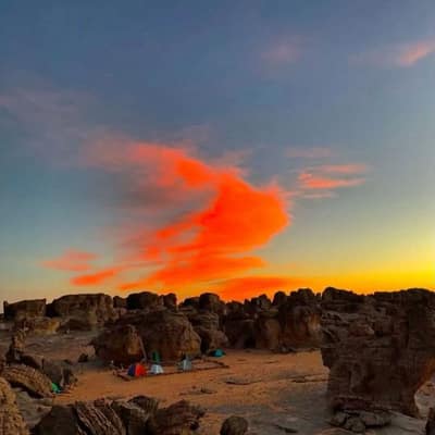 Djanet Sahara Safari — 5-Day Tadrart Rouge