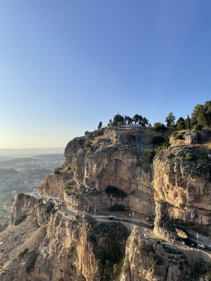 The Rhumel gorge and cliffs of Constantine