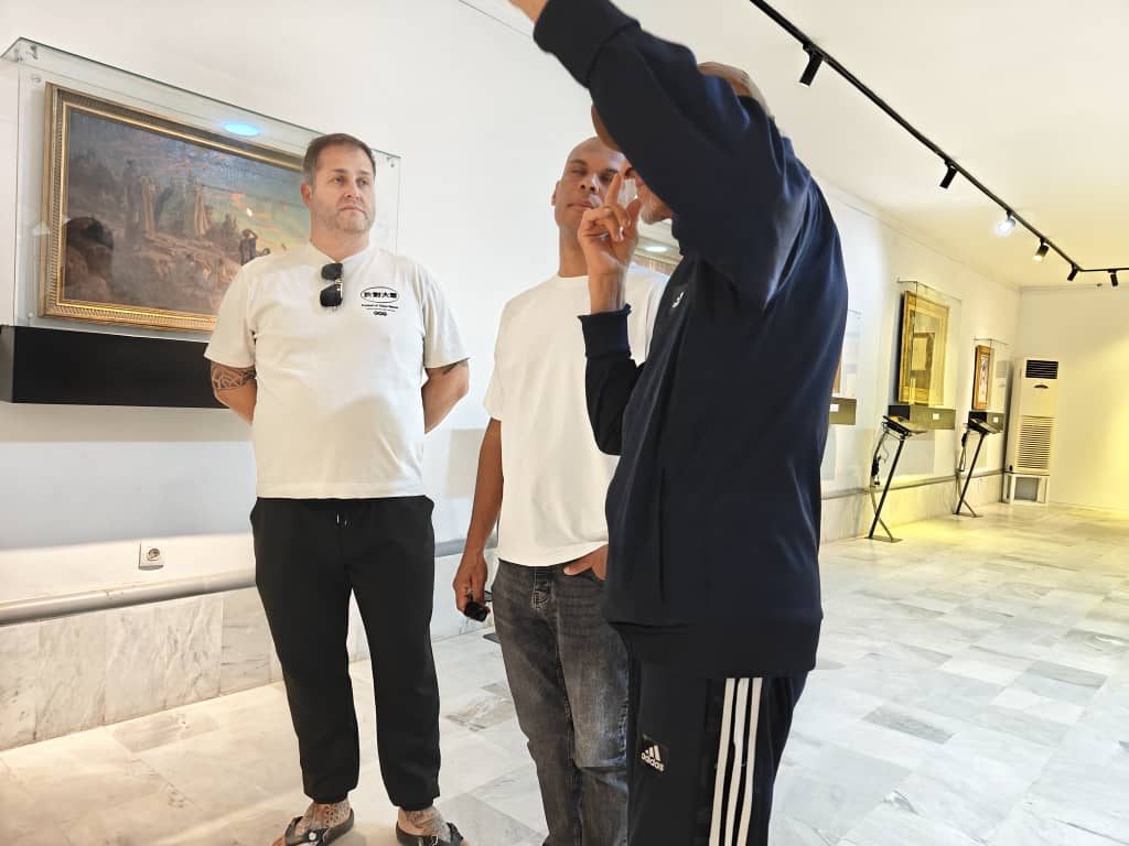A cultural museum visit in Algeria