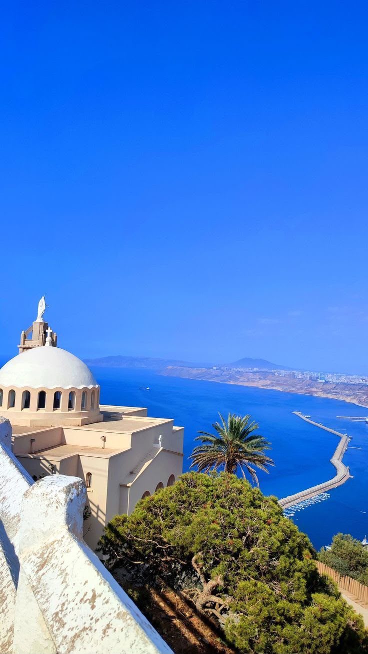 The Santa Cruz chapel above the bay of Oran